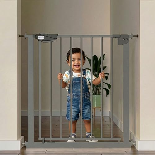 LuvLap Safety Gate (Pressure-Fit, Doorway & Bottom Stairs)