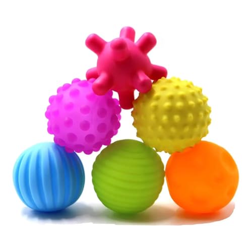 Babyhug Sensory Bumpy Balls Multi-Pack
