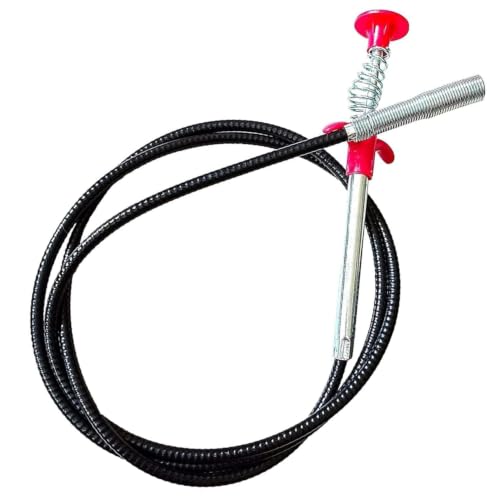 Drain Snake and Cleaning Tool for Balcony Blockage (15 inches)