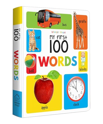 Wonder House Baby's First Words Board Book