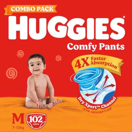 Huggies Little Snugglers Overnights Diaper Pants Size 3 (7-12 kg)