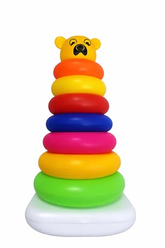 Little Genius Rainbow Stack Ring Toy