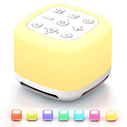MyBaby White Noise Machine with Night Light and Timer