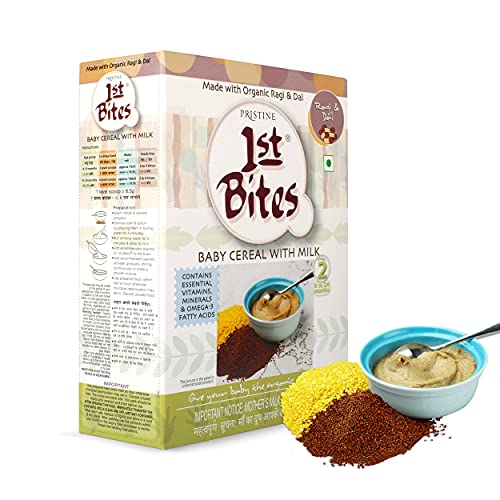 Bornholm Organic Baby Cereal with Moong Dal & Ragi (6+ months)