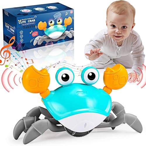 Toyshine Crawling Crab Wind-Up & Battery Toy