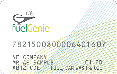 Carer fuel card from Fuelgenie to use at supermarkets