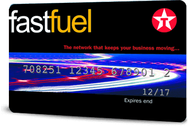 An image of a Texaco supermarket fuel card