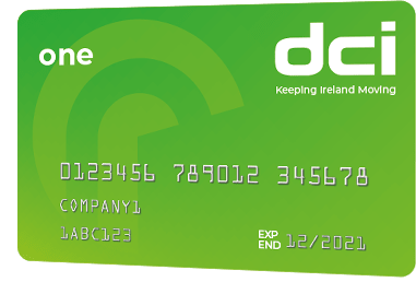 DCI One fuel card