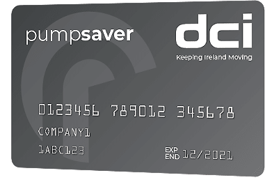 DCI Pump Saver fuel card