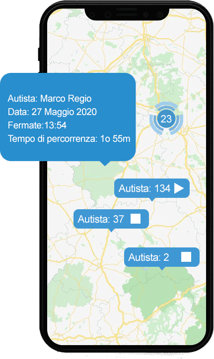 Confrontare i sistemi di geolocalizzazione dei veicoli