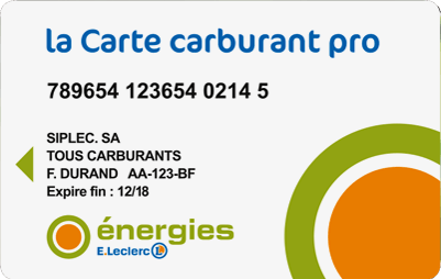 La Carte Carburant Pro E.Leclerc