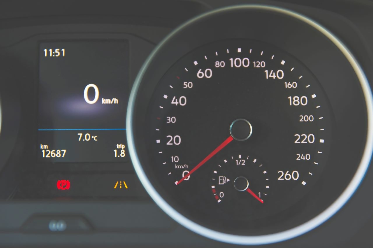 Car speedometer