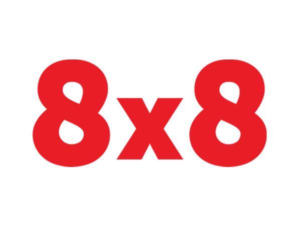8X8