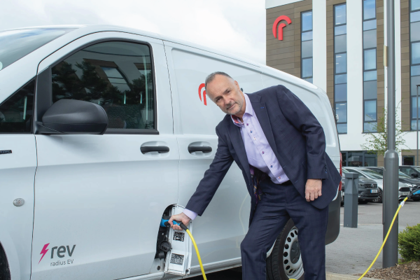 Radius invests £10 million to lead the charge in EV solutions