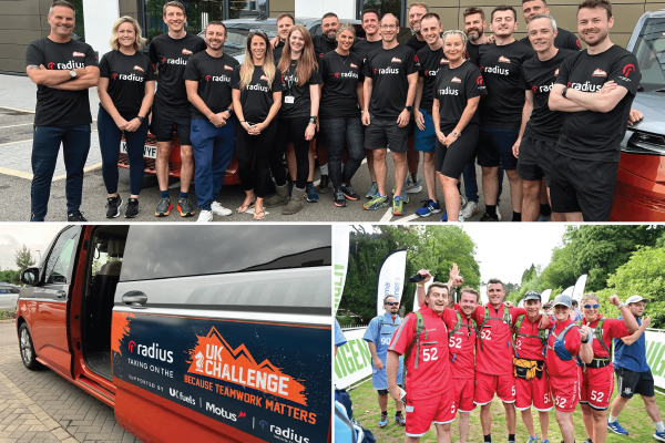 UK Challenge success for Radius teams