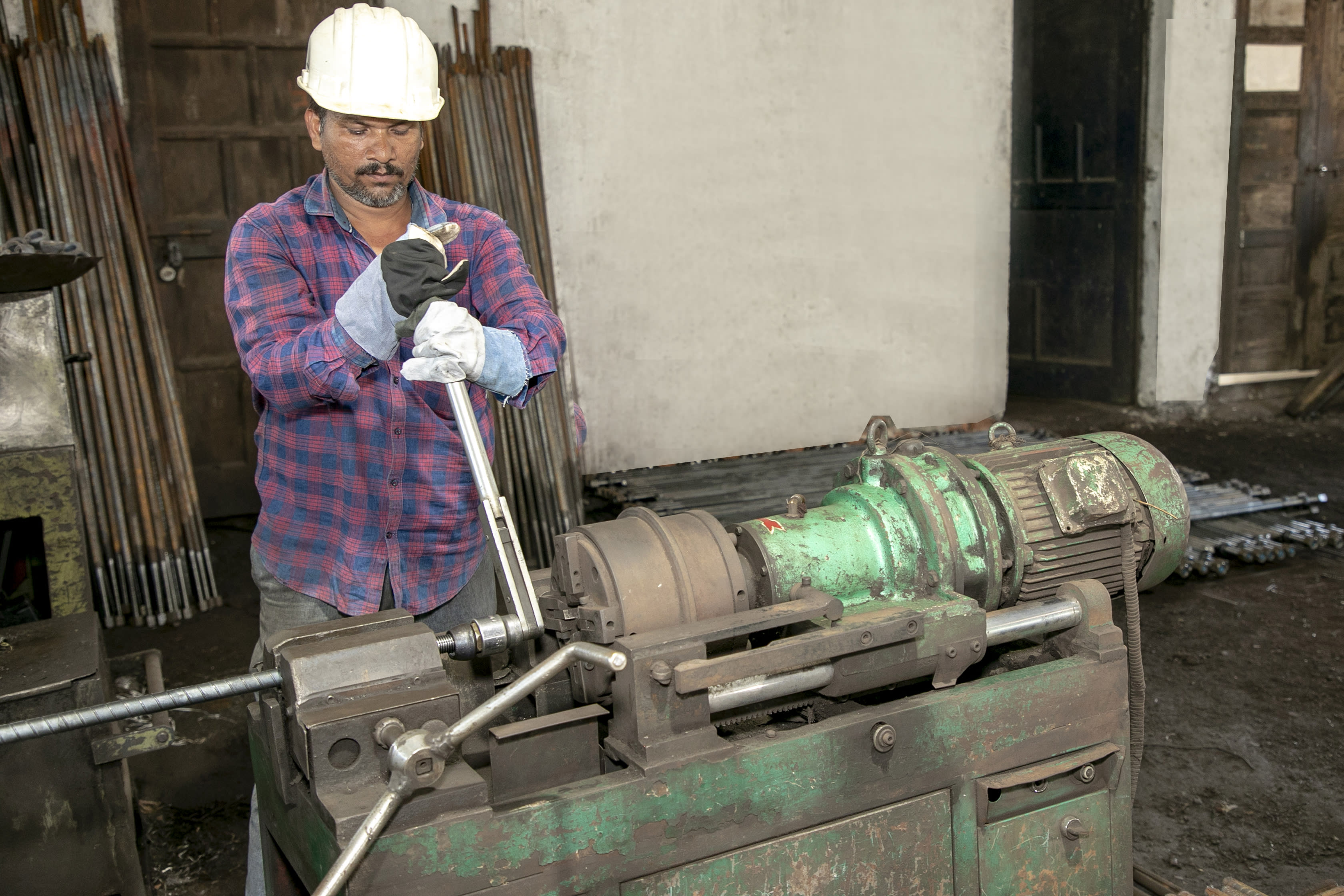 Shear pin testing — second angle
