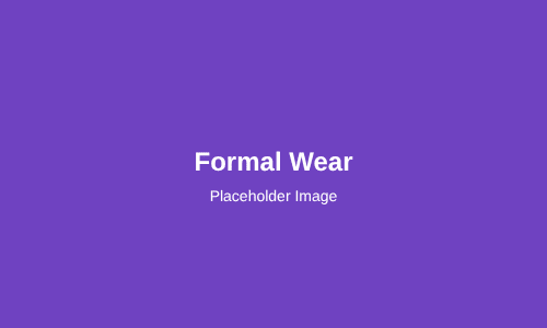 Formal Wear