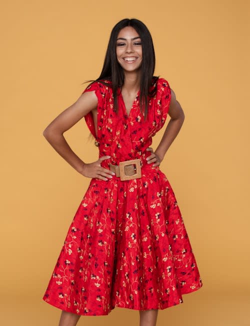 Floral Print Summer Dress