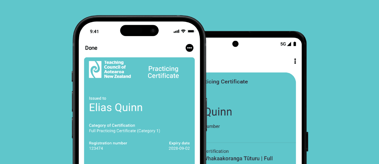 Can't find a copy of your practising certificate? Add it to your wallet for easy access.