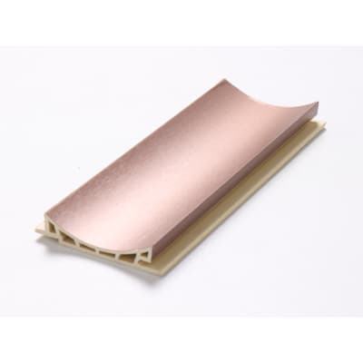 15X60X2900MM FLUTED PANEL 6015 LINE # WNS-1017 (ROSE GOLD)