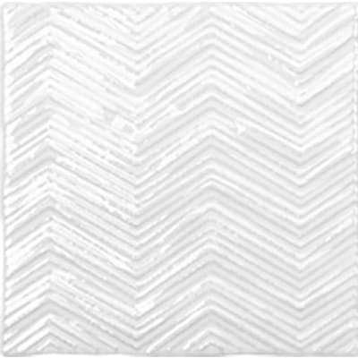 140X140MM HANDMADE TEXTILE MIX WHITE (A) (140LYNB-07)