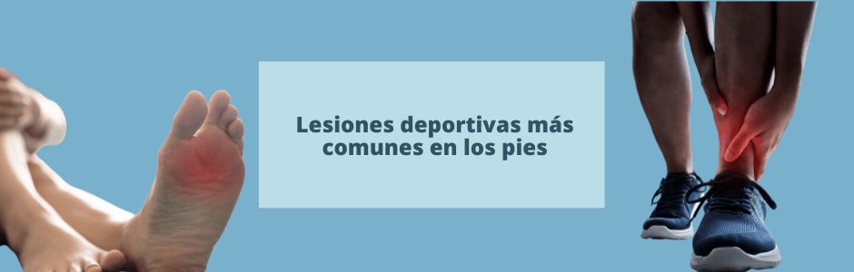 Lesiones deportivas más comunes en pies