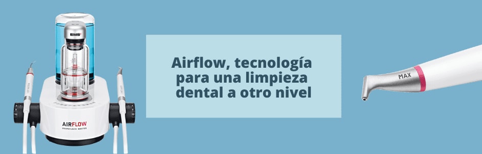 Airflow, tecnología para una limpieza dental a otro nivel