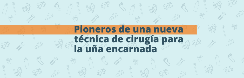 Cirugía pionera en Andalucía de uña encarnada