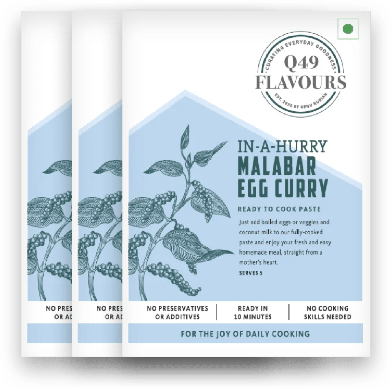 Malabar Egg Curry (Pack of 3)