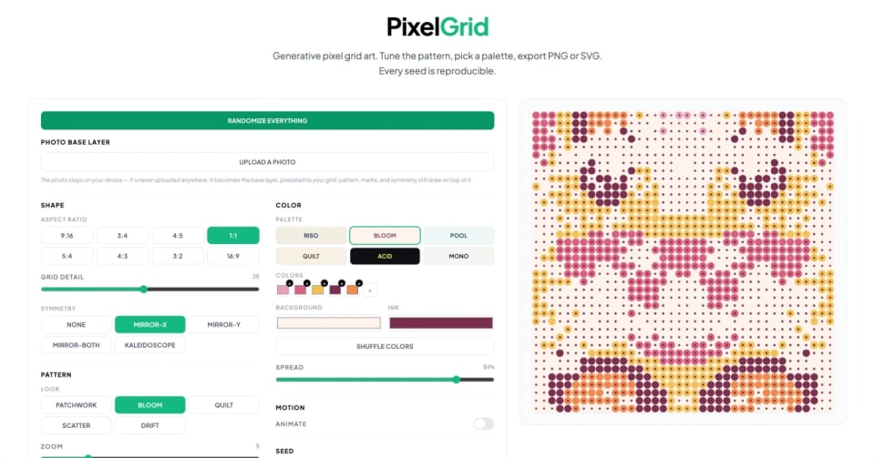 PixelGrid screenshot 3
