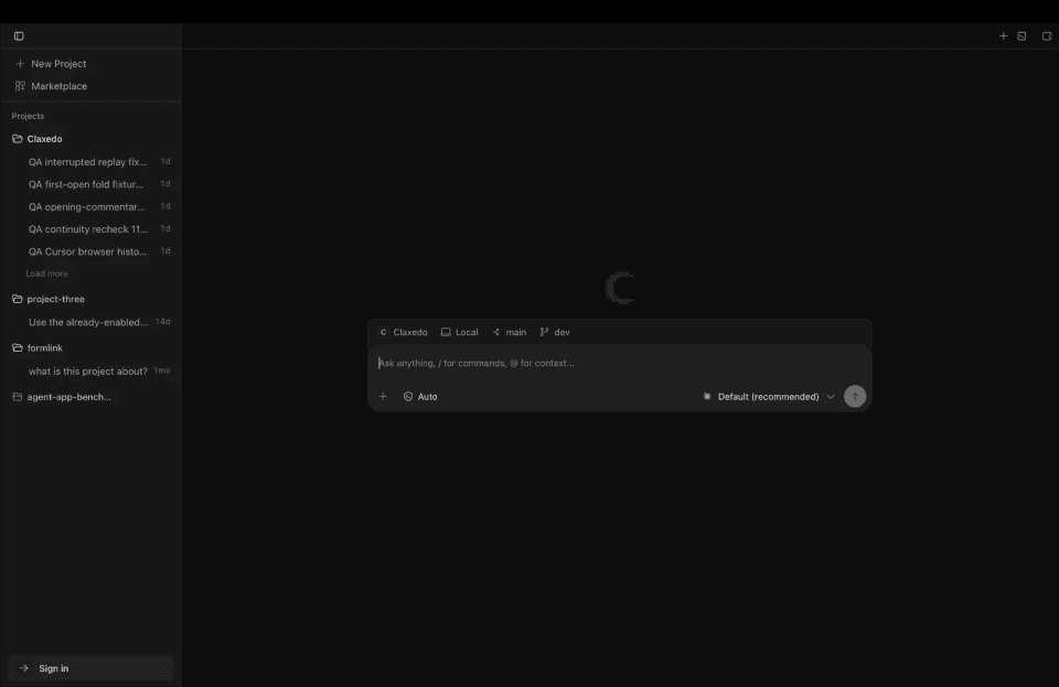 Claxedo screenshot 1