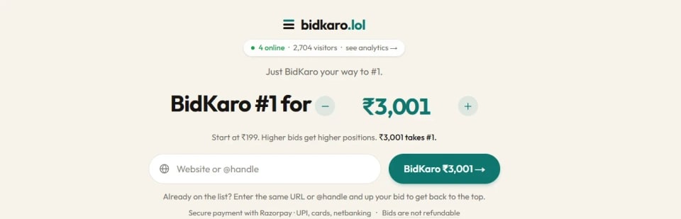 BidKaro screenshot 2