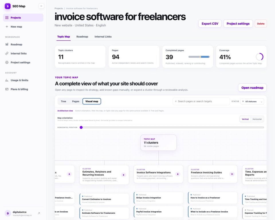 SEO Map screenshot 1
