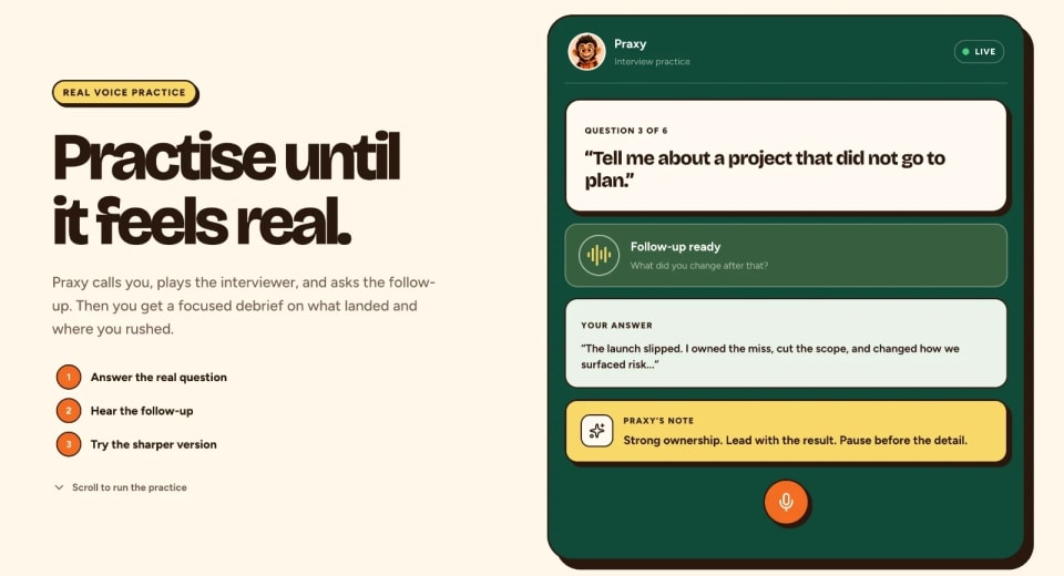 Praxy screenshot 1