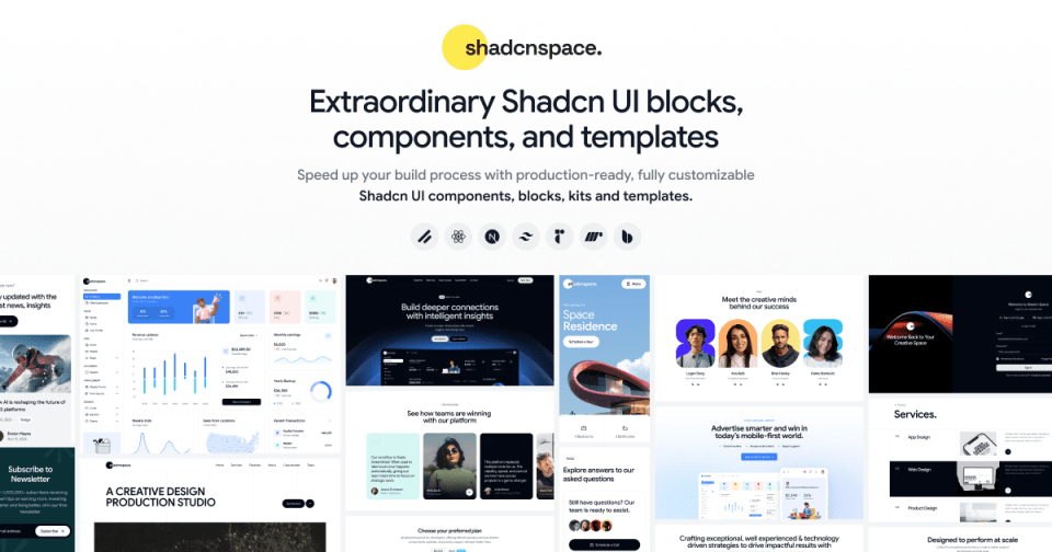 Shadcn Space screenshot 1