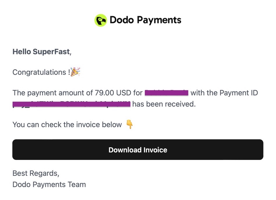 first sale screenshot