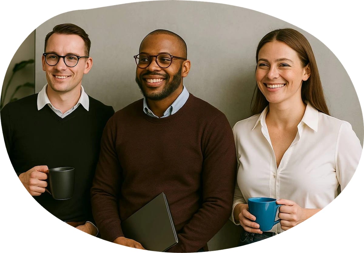People collaborating on group initiatives through Link Consulting's Partner Projects