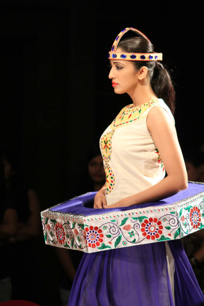 Floral Box Structured Outfit