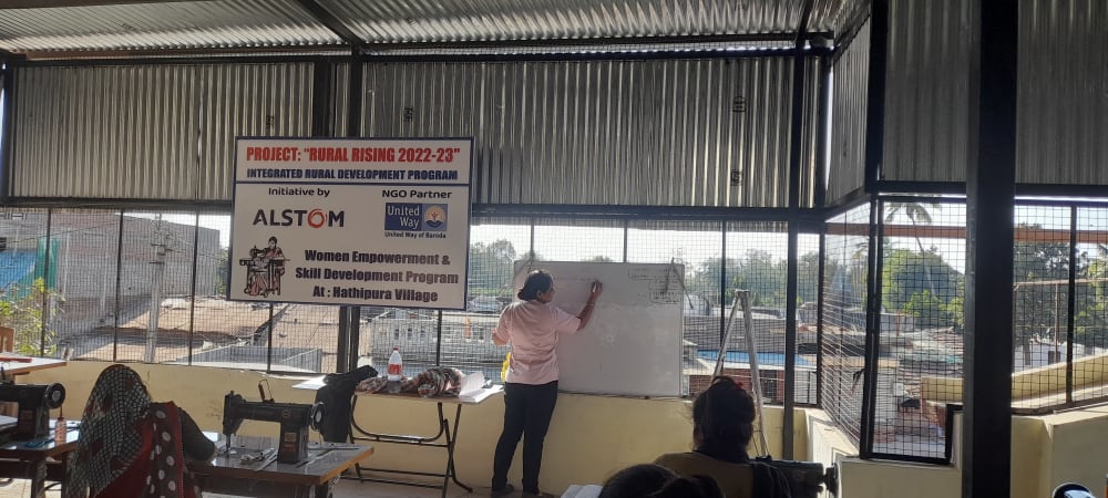 Classroom Session – Women Empowerment Program