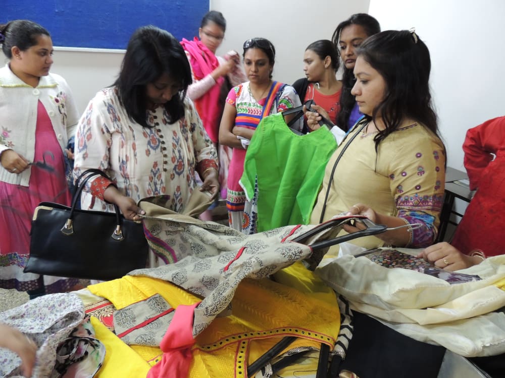 Student Garment Selection Activity — Reviewing Finished Pieces
