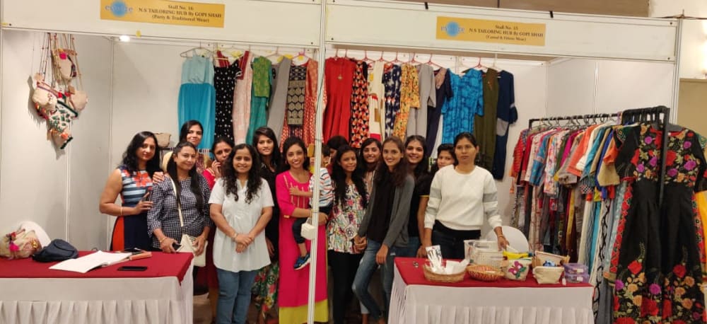 Exhibition Stall — N.S. Tailoring Hub by Gopi Shah (Student Showcase)