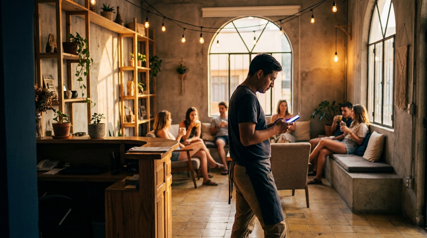 The New Receptionist vs. The Veteran: How a Hostel Chatbot Prevents Staff Turnover Errors