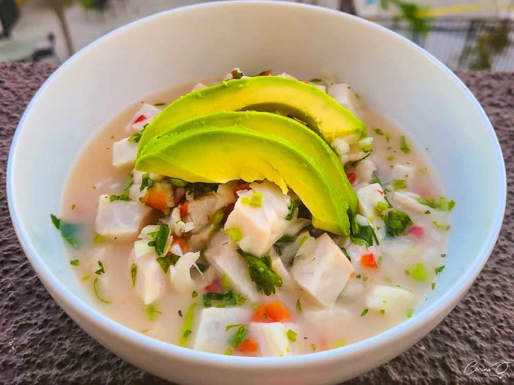 Ceviche de pescado