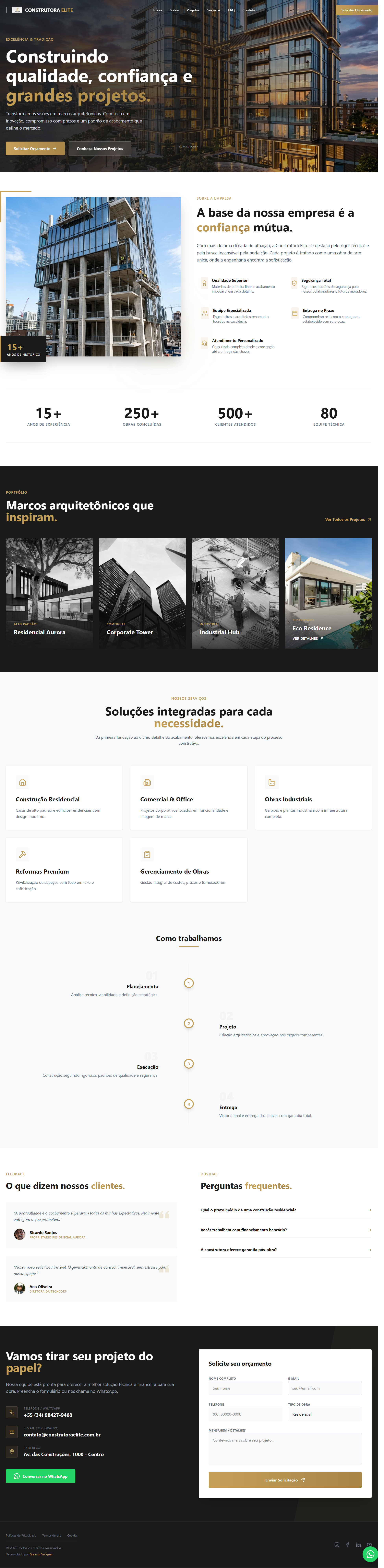 Construtoras