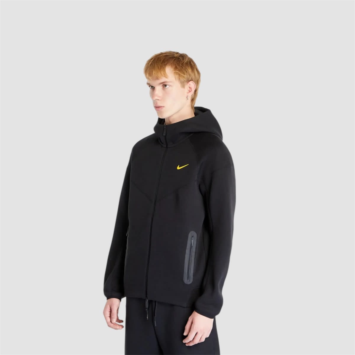 NIKE X NOCTA TECH FLEECE FULL ZIP HOODIE BLACK thumbnail 3