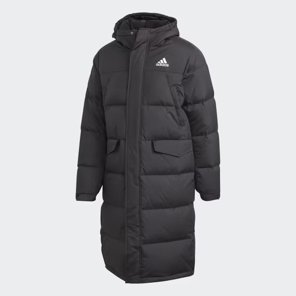 Parka Longue en Duvet à 3 Bandes adidas thumbnail 1