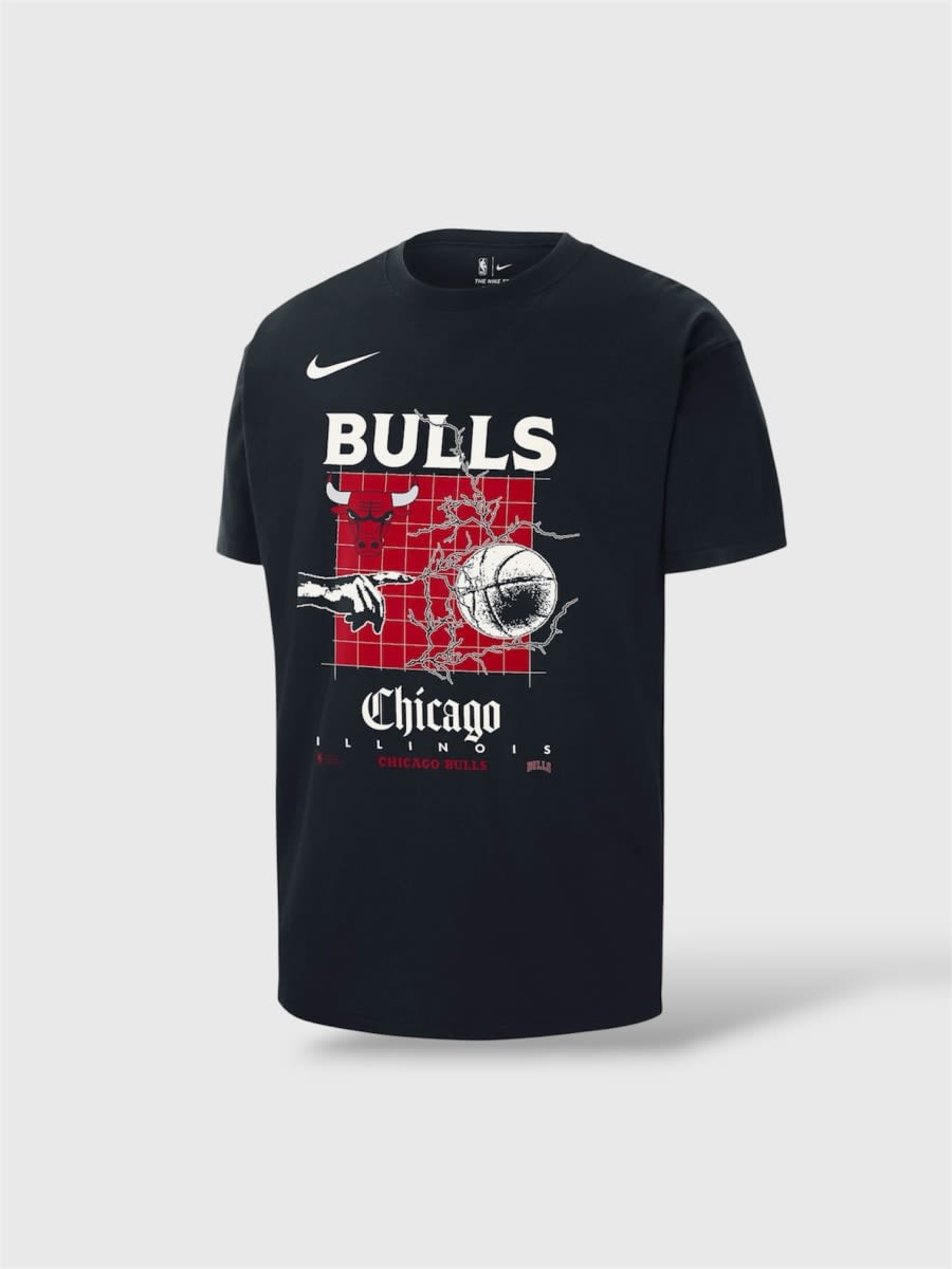 T-Shirt Nike NBA Max90 Chicago Bulls thumbnail 1
