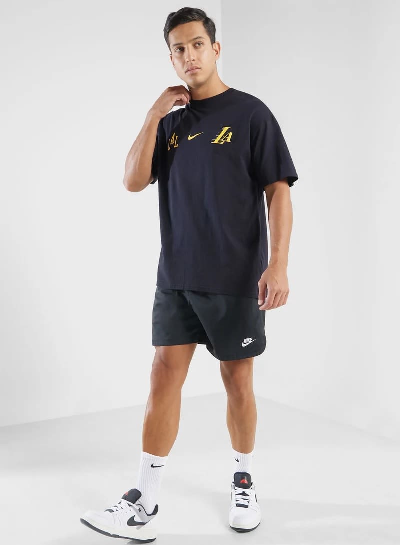 T-shirt Nike Los Angeles Lakers M90 - 3