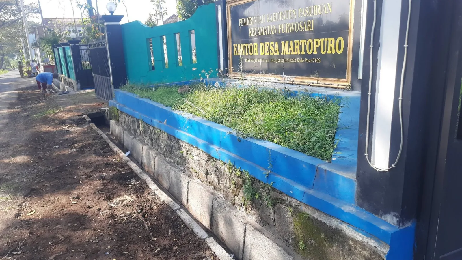 Rehab SPA Kantor Desa Martopuro