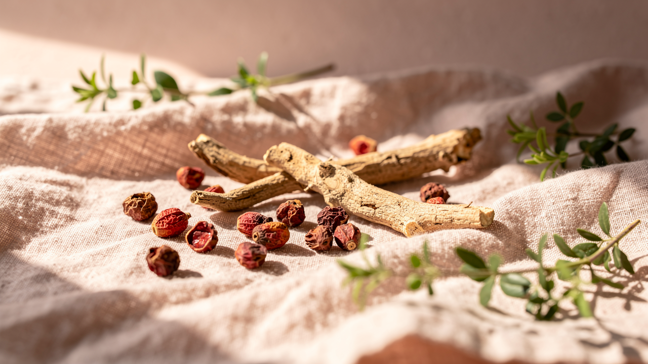 Ashwagandha for women — hormonal balance, perimenopause and stress support research